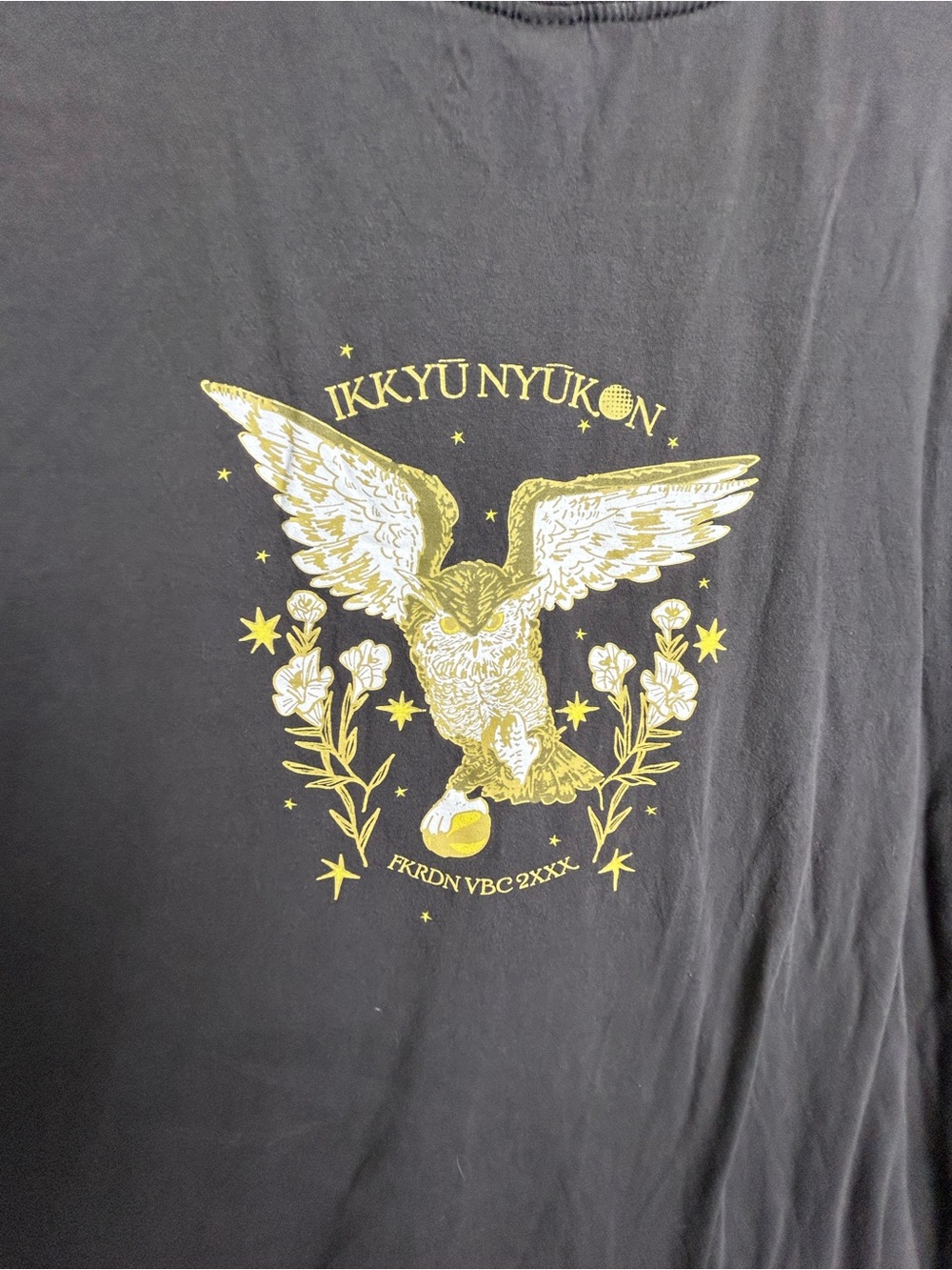 Black Graphic Eagle Tee